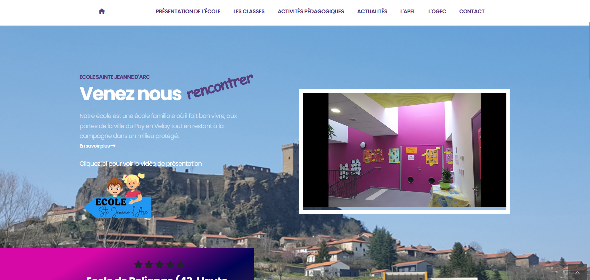 Site Ecole Polignac